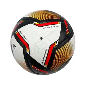 Stagione calcio personalizzato personalizzare Logo direttamente fornitura pallone da calcio calcio riflettente per lo sport