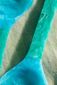 Resin Flatware Serving Tableware Set Spork Salad Spoon for Casual Formal Dining Wholesale Kitchenware - Product Image 5