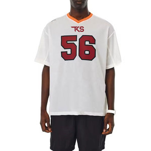 Maillot de Football américain de haute qualité avec panneaux en maille pour le jeu ou l'entraînement maillot de Football américain de conception personnalisée - Product Image 3