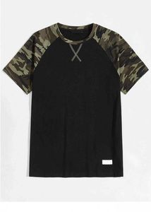 Camiseta de manga corta con cuello redondo para hombre, transpirable, ligera, con estampado Digital, estilo pijo, ajuste Regular, poliéster/algodón/LICRA - Product Image 2