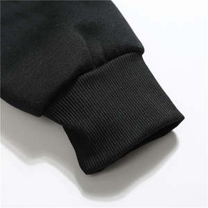 Sudadera con Capucha y Cremallera para Hombre, Estilo Casual, Color Sólido, 100% Algodón, Felpa, Invierno - Product Image 6