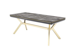 ชุดโต๊ะรับประทานอาหารที่ทันสมัยหรูหราถอดแยกชิ้นส่วนได้สำหรับบ้านโรงแรมอพาร์ทเมนต์ห้องนั่งเล่นทำจากวัสดุหินอ่อน - Product Image 5