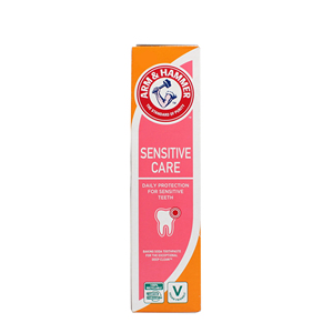 Pasta de dientes sensible Arm & Hammer 125ml Blanqueamiento y limpieza profunda Fortalece el esmalte mientras calma las áreas sensibles Uso en el hogar - Product Image 4
