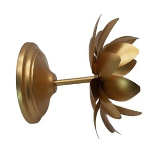 High Quality Metal Flower Shape <b>Tea</b> <b>Light</b> Candle Holder Handmade Luxury Candle Stand Tableware Good Sale - Product Image 3