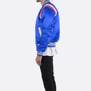 Chaqueta universitaria de alta calidad para mujer, bombardero de béisbol transpirable con decoración de diamantes, chaqueta antimanchas para hombre - Product Image 3