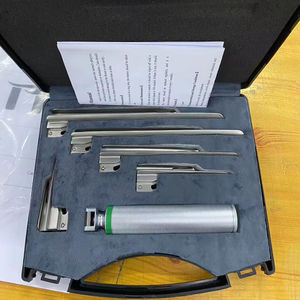 Ensemble de laryngoscope portable manuel léger et réutilisable MEDZORA SURGICAL, équipement vétérinaire, écologique, certifié CE, chirurgical - Product Image 1