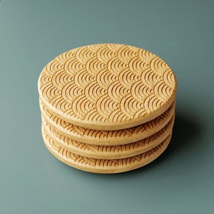 Dessous de verre rond de concepteur artisanal tapis de boisson élégant unique pour la maison cuisine salle à manger café table à thé et bureau utilisation de l'inde - Product Image 1