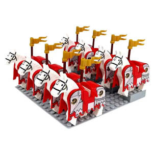 Pour le jeu de construction LEGO Cheval médiéval en plastique - Product Image 1