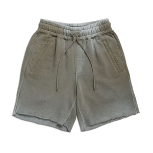 New Manufacturer Custom Your Own Logo Shorts Street-wear Oversized Acid <b>Wash</b> Vintage Washed Shorts Comfortable Short for Men - Product Image 1