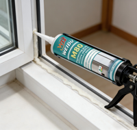 Scellant WeiDu à durcissement neutre - Inodore, adapté à une utilisation en intérieur et en extérieur |   Haute résistance, imperméable
