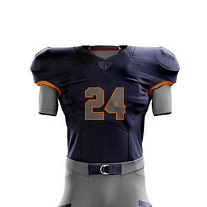 Uniformes de fútbol de equipos de Colegios Americanos cosidos auténticos Uniforme de Jersey y pantalones cortos de entrenamiento de alta calidad - Product Image 4