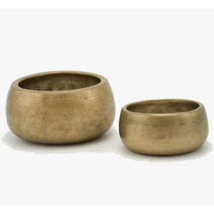 High Rated Polished Stainless Steel Singing Bowls Hand Refined Tibetan Handmade Meditation Yoga Healing <b>Sound</b> Practice Inner - Product Image 1