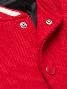 Veste universitaire en laine 100% personnalisée, lourde, avec lettrage brodé en chenille, veste de baseball universitaire pour hommes - Product Image 3