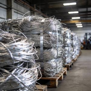 Déchets de fil d'aluminium 6063 Clean Bright, fil d'aluminium de haute pureté, déchets de fil d'aluminium prêts pour les fonderies et les usines de coulée - Product Image 2