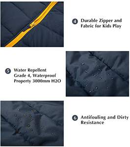 Veste d'hiver pour homme de haute qualité, doudoune, imperméable, légère, rembourrée, veste en polaire, vêtement d'extérieur pour l'expédition DDP - Product Image 5