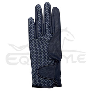Customized Logo Winter Dressage Sports <b>Gloves</b> Equestrian <b>Touch</b> <b>Screen</b> Compatible Genuine Leather Bulk Wholesale for Outdoor - Product Image 3