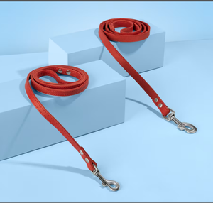 Laisse de chien faite à la main collier de laisse en cuir solide pour lévrier et Whippet - Product Image 1