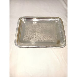 Fabriqué en acier inoxydable plateau de service alimentaire plateau à Dessert pour servir des aliments Dessert hôtel Restaurant accessoires à bas prix - Product Image 1