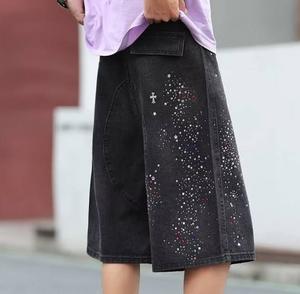 Pantalones cortos de mezclilla deportivos informales para hombre más vendidos 100% algodón transpirable cómodo fabricación diseño de moda del proveedor barato - Product Image 2