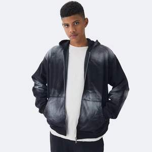 Fabricants de sweats à capuche avec logo personnalisé unisexe surdimensionné vêtements de rue surdimensionnés personnalisés - Product Image 2