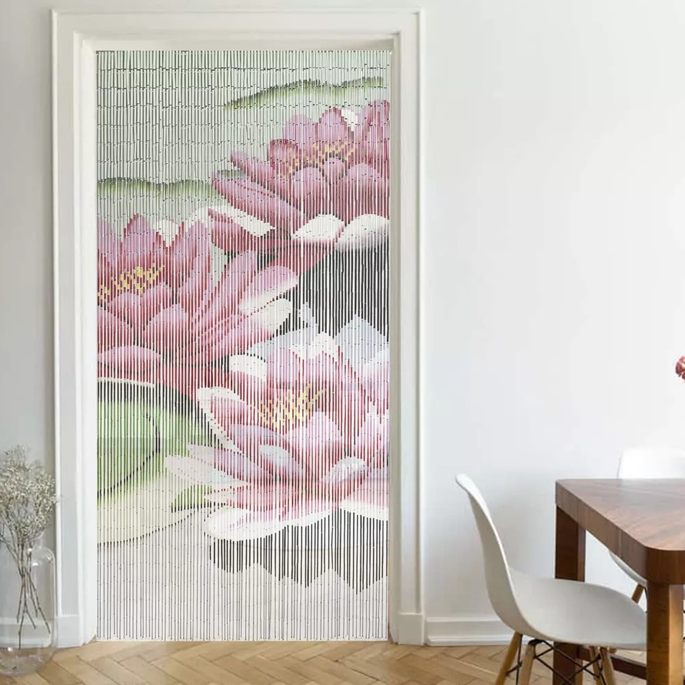 Decorative Curtain Bamboo Door Curtain The Range Bamboo Beaded