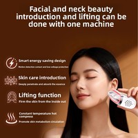 Compresse chaude et froide, appareil de beauté électronique pour la maison, masseur facial, micro-courant, raclage électrique, massage du cou, massage plus serré
