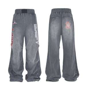 Conjunto de Sudadera Corta Transpirable Personalizada para Invierno, Traje Deportivo, Sudadera con Capucha Vintage con Cremallera Completa, Ropa Deportiva Urbana - Product Image 3