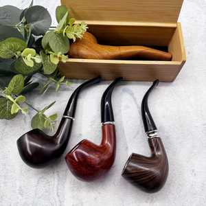 Classic Vintage Handmade Luxury Wooden <b>Smoking</b> <b>Pipe</b> with Lacquer Finish for Adults Tobacco <b>Pipe</b> - Product Image 2
