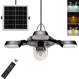 Lámpara Solar de Interior con 192 LED, Sensor de Movimiento, Control Remoto, IP65, para Casa y Jardín - Product Image 2