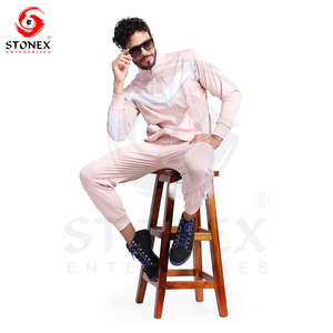 Ropa deportiva ajustada de manga larga para hombre, ropa deportiva al por mayor, chándal de invierno ajustado para hombre, prendas de vestir, chándal para hombre, chándal - Product Image 4