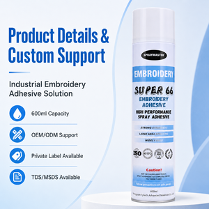 SPRAYMASTER Venta al por Mayor de Pegamento <span class=keywords><strong>en</strong></span> Aerosol <span class=keywords><strong>para</strong></span> <span class=keywords><strong>Tela</strong></span> de Fábrica OEM, el Mejor <span class=keywords><strong>Adhesivo</strong></span> <span class=keywords><strong>Temporal</strong></span> <span class=keywords><strong>en</strong></span> Aerosol <span class=keywords><strong>para</strong></span> Bordado - Product Image 6