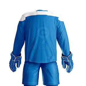 Ropa de entrenamiento Precio al por mayor Uniforme de hockey sobre hielo Pakistán Hecho Uniforme de hockey sobre hielo de la mejor calidad para hombres - Product Image 4