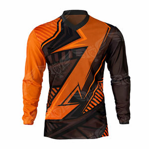 Jersey de Motocross OEM de Manga Larga, Camiseta de Carreras MX Transpirable, Jersey para Motocicleta Todoterreno - Product Image 3