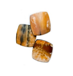 Posavasos de cuerno rústico Natural, elegancia artesanal para mesas y encimeras, decoración de comedor única, oferta a granel al por mayor - Product Image 2