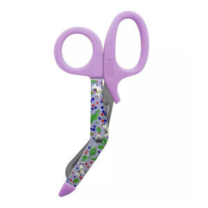 Ciseaux à pansement chirurgical en acier inoxydable avec poignée en plastique PAR ZACHARY INDUSTRIES - Product Image 1