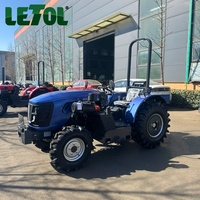 Tracteur compact pour vergers 75 CV 4x4, profil bas, pour utilisation en exploitation agricole, avec CE COC