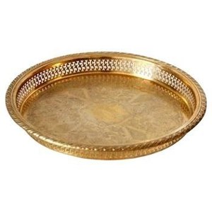 Plateau de service en métal aluminium de style classique pour la maison, la cuisine et la vaisselle, compatible lave-vaisselle, taille et couleur personnalisables - Product Image 6