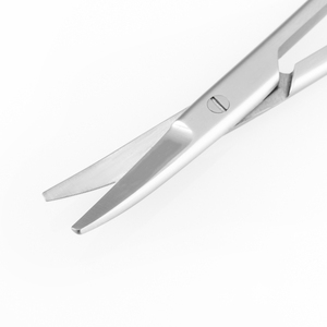 Ciseaux à cuticules en acier poli miroir 3,5 pouces Ciseaux à manucure de haute qualité pour enlever les peaux mortes des ongles pour la beauté - Product Image 3