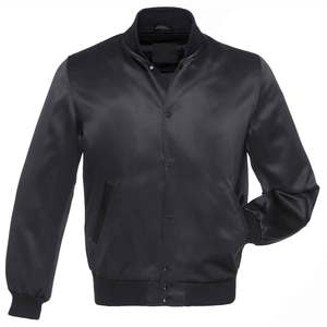 Printed Custom Logo Design OEM Satin <b>Jacket</b> Sportswear Bomber varisty <b>Jacket</b> Embroidered <b>Jackets</b> for Men's - Product Image 3