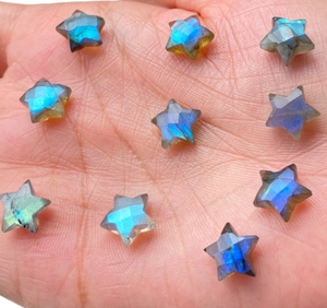 <span class=keywords><strong>Labradorite</strong></span> Sao briolette Mặt đá quý chạm khắc đá hạt cho đồ trang sức tinh thần Quà Tặng starshaped <span class=keywords><strong>Labradorite</strong></span> đá quý - Product Image 1