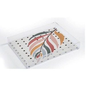 ถาดอะคริลิคสำหรับเสิร์ฟอาหารและของหวานเครื่องครัวดีไซน์เรียบง่ายหรูหราและเรียบง่าย - Product Image 1