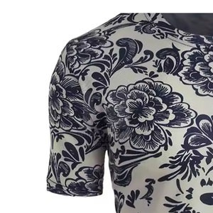 Precio al por mayor, camiseta de sublimación de alta calidad, ropa informal de ajuste Regular, personalizada para hombres, ecológica, transpirable, 100% poliéster - Product Image 5