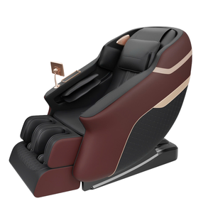 Vente 40% de réduction, fauteuil de massage intelligent 4D OEM ODM, cuir PU, style classique, massage complet du corps, meilleur fauteuil de massage avec contrôle de la minuterie, masseur pour les pieds - Product Image 1