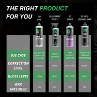 3D One Car Scratch & Swirl Remover, Composé de polissage et de lustrage hybride, Bouteille de 8 oz