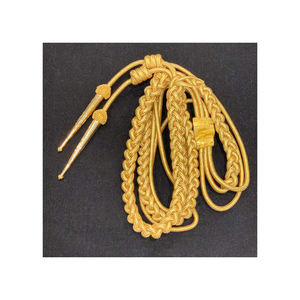 Custom Ceremonial Gold Uniform Ceremonial Aiguillette / Ceremonial Shoulder <b>Cord</b> Aiguillette - Product Image 6