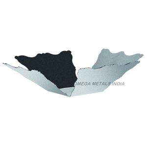 High Grade Decorative <b>Metal</b> <b>Bowl</b> with Silver Black Dual Tone and Artistic Wavy Edge Design for Modern Dining and Table Display - Product Image 1