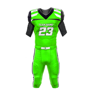 NOUVEAU Maillot de football américain unisexe pour adulte respirant grande taille à manches courtes cousues Logos brodés vêtements de sport 2025 - Product Image 2