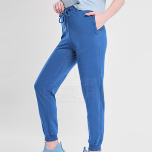 Best Selling Women's Quick Dry Breathable <b>Trousers</b> with Elastic Waist Customizable Logo Design Flat Front Style for Winter - Product Image 2