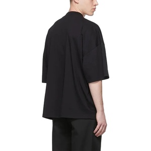Camiseta Extra Grande de Algodón 100% Súper Pesado para Hombre, Cuello Redondo, Hombros Caídos, Corte Holgado, Precio Accesible 2026 - Product Image 4