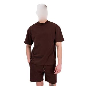 ชุดเสื้อยืดออกกำลังกายสำหรับผู้ชายชุดกางเกงขาสั้นระบายอากาศได้ดีซักได้สวมใส่สบายเสื้อผ้า2ชิ้น - Product Image 1